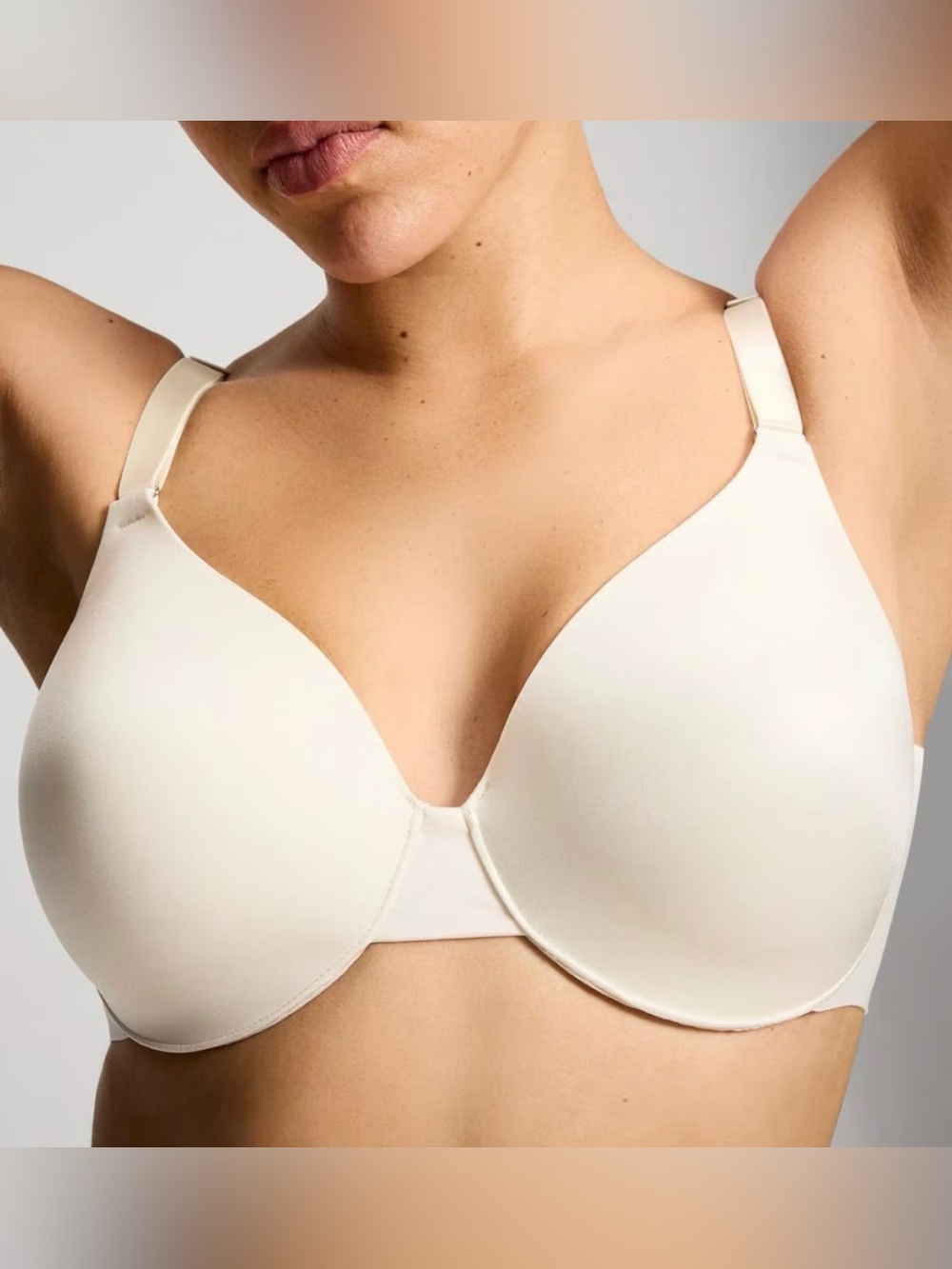 NWT Soma Vanishing Back Full Coverage  Bra in Ivory, size 38B, #670160251